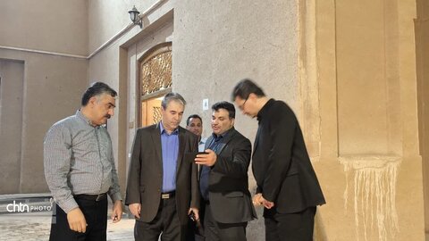 بازدید معاون توسعه مدیریت و منابع  وزارت میراث‌فرهنگی از موزه بزرگ و بافت تاریخی یزد