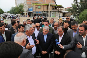 روز دوم سفر وزیر به استان گلستان -۲