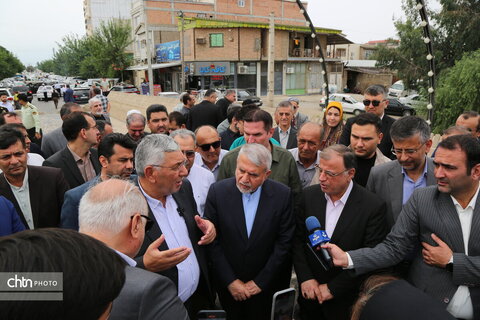 روز دوم سفر وزیر به استان گلستان -۲
