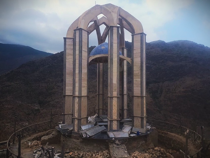 آغاز عملیات مرمت یادمان ابوالقاسم نباتی در اشتبین/ اختصاص ۷۵۰ میلیون تومان اعتبار