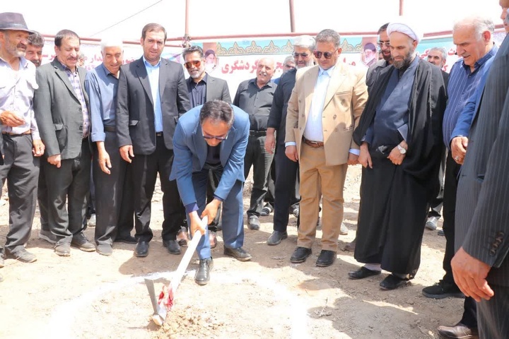 کلنگ‌زنی مجتمع اقامتی‌ و گردشگری هنر در شهرستان خنداب