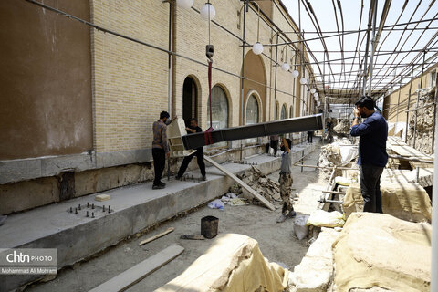 بازدید و بررسی میدان دادستان اصفهان از گذر کمر زرین