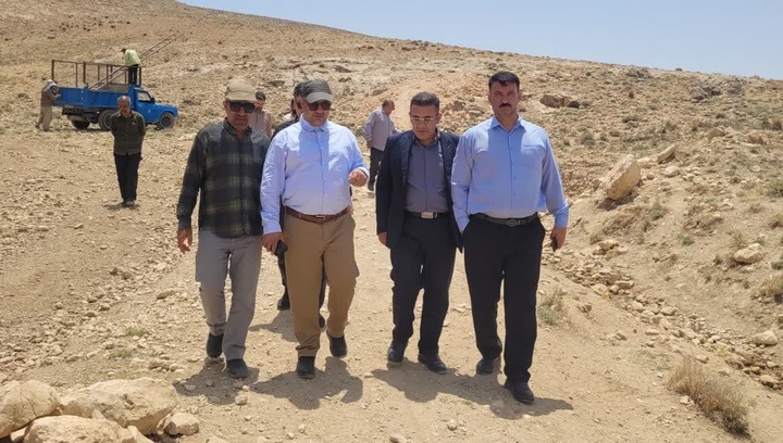بازدید مدیرکل میراث‌فرهنگی استان مرکزی از تپه تاریخی رشکان و غار طبیعی چهرقان کمیجان