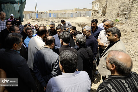 بازدید و بررسی میدان دادستان اصفهان از گذر کمر زرین