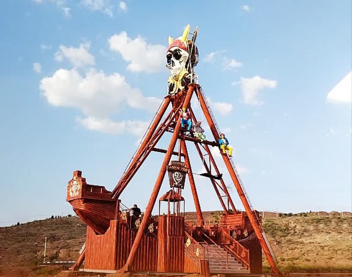 تفرجگاه کوهستانی خاتون، با شتابی چشمگیر در حال تکمیل است