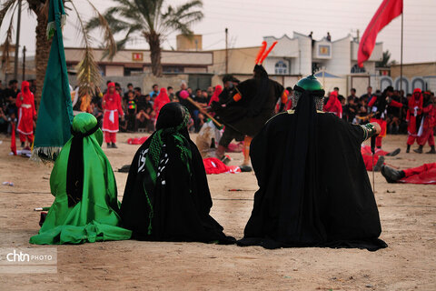 مراسم تعزیه در شهرستان دشتستان