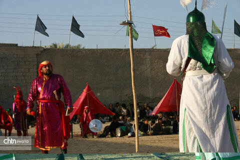 مراسم تعزیه در شهرستان دشتستان