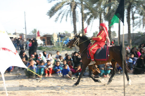 مراسم تعزیه در شهرستان دشتستان