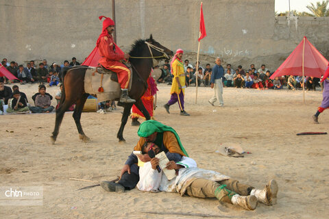 مراسم تعزیه در شهرستان دشتستان