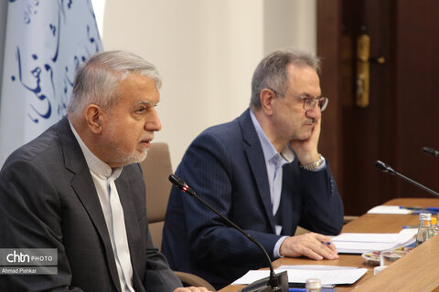 نشست مشترک مسئولان ارشد اقتصادی کشور با نمایندگان بخش خصوصی، انجمن‌های صنفی و فعالان سه حوزه میراث‌فرهنگی، گردشگری و صنایع‌دستی