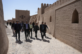 سفر سرپرست اداره‌کل میراث‌فرهنگی کرمان به بم