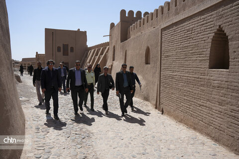 سفر سرپرست اداره‌کل میراث‌فرهنگی کرمان به بم