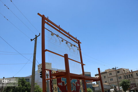 المان گلیم نقش برجسته