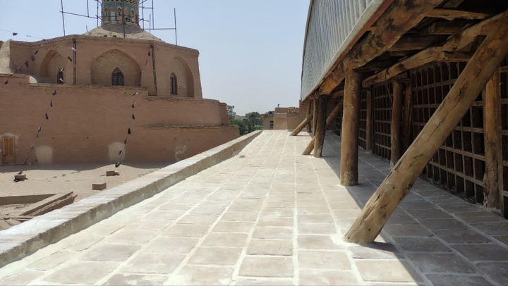 تکیه تاریخی پهنه سمنان مرمت شد