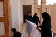 اجرای عملیات کنترل آفات در موزه فرش اردکان