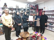فروشگاه صنایع‌دستی گالری هنری پازن افتتاح شد