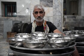 آئین و مراسم پخت آش بزباش در شهرستان خوسف