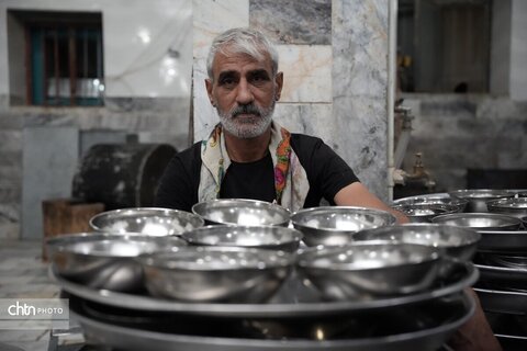 آئین و مراسم پخت آش بزباش در شهرستان خوسف