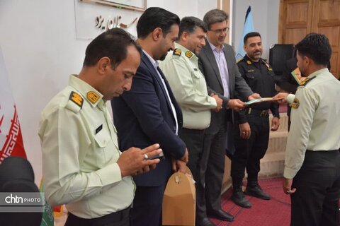 تجلیل از عملکرد نیروی انتظامی در راستای ارتقای امنیت بافت تاریخی یزد