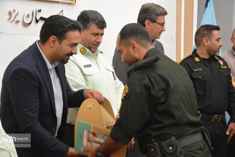 تجلیل از عملکرد نیروی انتظامی در راستای ارتقای امنیت بافت تاریخی یزد