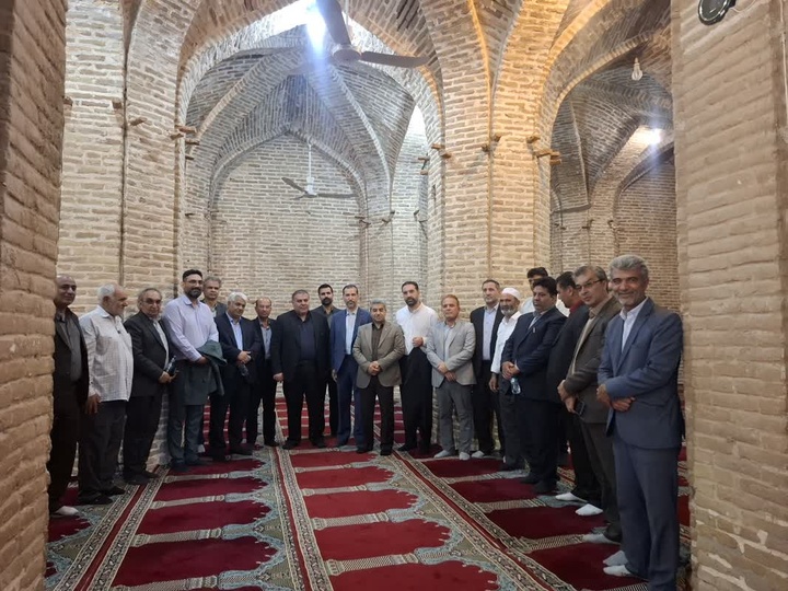 بازدید معاون امور مجلس، حقوقی و استان‌ها وزارت میراث‌فرهنگی، گردشگری و صنایع‌دستی از مجموعه تاریخی شیخ احمد جام شهرستان تربت جام/ کلکسیونی از معماری دوره‌های مختلف معماری در مزار شیخ احمد جام وجود دارد