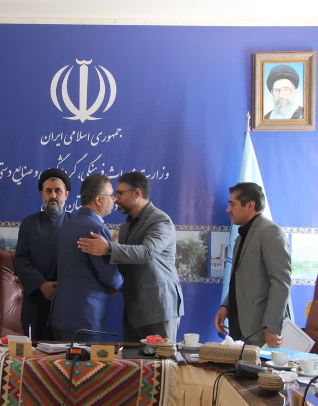 آیین تکریم و معارفه مسئول حراست اداره‌کل میراث‌فرهنگی استان قزوین برگزار شد