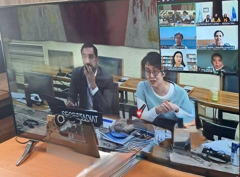 مشارکت راهبردی مرکز تهران در چهاردهمین نشست سالانه مراکز مقوله دوم یونسکو: تقویت پیوندهای منطقه‌ای و ظرفیت‌های جهانی در پاسداری از میراث ناملموس