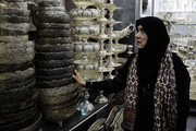 دیدار با هنرمندان قلمزن اصفهان در سفر معاون صنایع دستی کشور