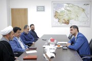 دیدار سرپرست میراث‌فرهنگی قم با یکی از نمایندگان مجلس
