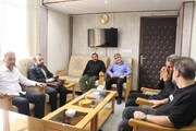 ملاقات مردمی سرپرست اداره‌کل میراث‌فرهنگی قم با کسبه حریم بازار و میدان کهنه