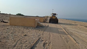 آغاز عملیات اجرایی فاز دوم تکمیل زیرساخت گردشگری ساحل بوستانو شهرستان پارسیان (گاوبندی)