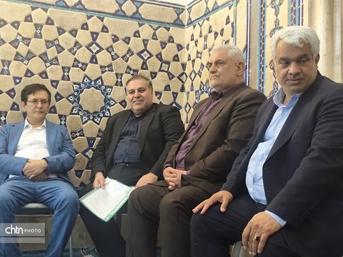 سفرمعاون امور مجلس، حقوقی و استان‌ها وزارت میراث‌فرهنگی، گردشگری و صنایع‌دستی به همراه علیرضا ایزدی مدیرکل ثبت و حریم آثار و حفظ و احیاء میراث فرهنگی درشهرستان تربت جام وتایباد