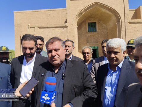 سفرمعاون امور مجلس، حقوقی و استان‌ها وزارت میراث‌فرهنگی، گردشگری و صنایع‌دستی به همراه علیرضا ایزدی مدیرکل ثبت و حریم آثار و حفظ و احیاء میراث فرهنگی درشهرستان تربت جام وتایباد