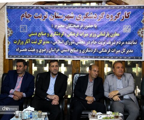 سفرمعاون امور مجلس، حقوقی و استان‌ها وزارت میراث‌فرهنگی، گردشگری و صنایع‌دستی به همراه علیرضا ایزدی مدیرکل ثبت و حریم آثار و حفظ و احیاء میراث فرهنگی درشهرستان تربت جام وتایباد