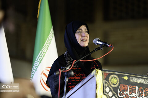 افتتاح گذر صنایع دستی ایران در چهار باغ عباسی با حضور مریم جلالی معاون صنایع دستی کشور