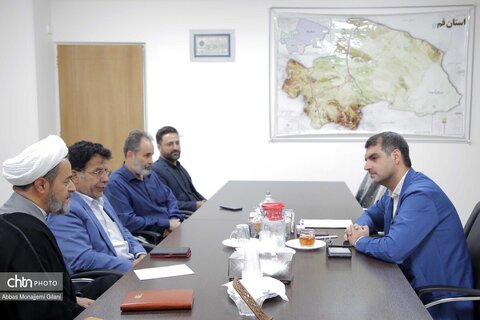 دیدار سرپرست میراث‌فرهنگی قم با یکی از نمایندگان مجلس