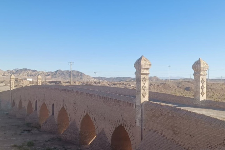 پایان مرمت و احیای ۴ گلدسته پل تاریخی سالار شهرستان رشتخوار