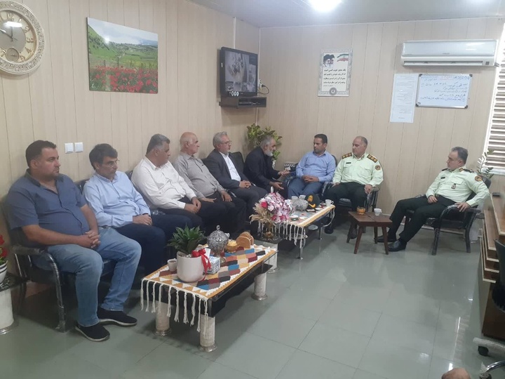 دیدار فعالان گردشگری با فرماندهی نیروی انتظامی شهرستان تالش