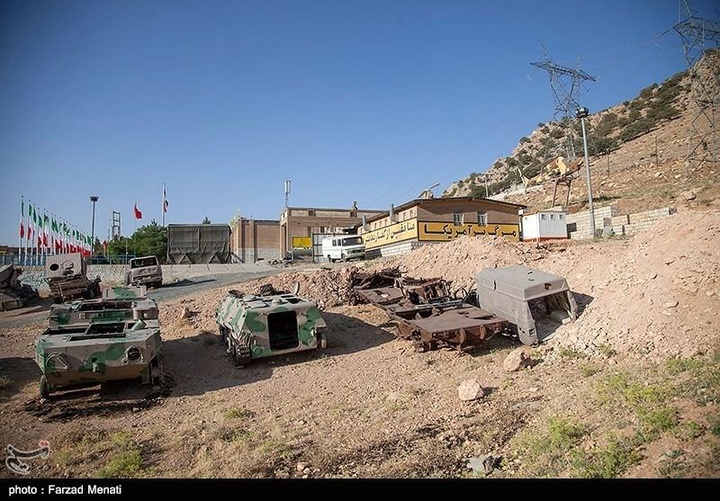 برپایی ۱۰ غرفه گردشگری جنگ در یادمان شهدای مرصاد در مسیر زوار اربعین