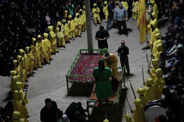 آیین حماسی تعزیه زعفر جن در بشرویه