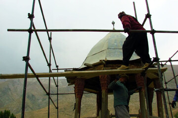 آغاز عملیات مرمت مسجد جامع تاریخی خوانسار