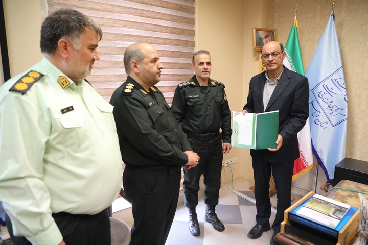 توسعه تعامل پلیس و اداره کل میراث‌فرهنگی در حفاظت از آثار تاریخی استان اردبیل