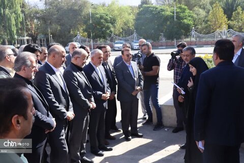 سفر یک روزه وزیر محترم میراث فرهنگی، گردشگری و صنایع دستی به استان البرز