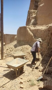 آغاز مرمت قلعه تاریخی خرانق