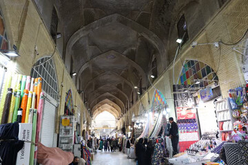 اتمام مرمت بخش‌هایی از بازار وکیل شیراز