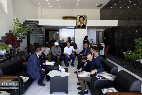 سفر استانی امیر کرم زاده به منطقه غرب استان اصفهان