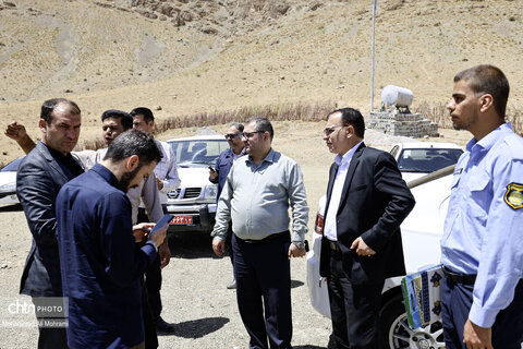 سفر استانی امیر کرم زاده به منطقه غرب استان اصفهان