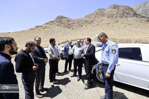 سفر استانی امیر کرم زاده به منطقه غرب استان اصفهان