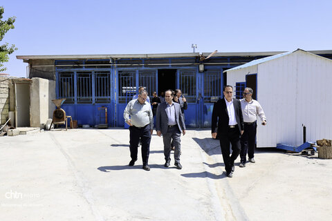 سفر استانی امیر کرم زاده به منطقه غرب استان اصفهان