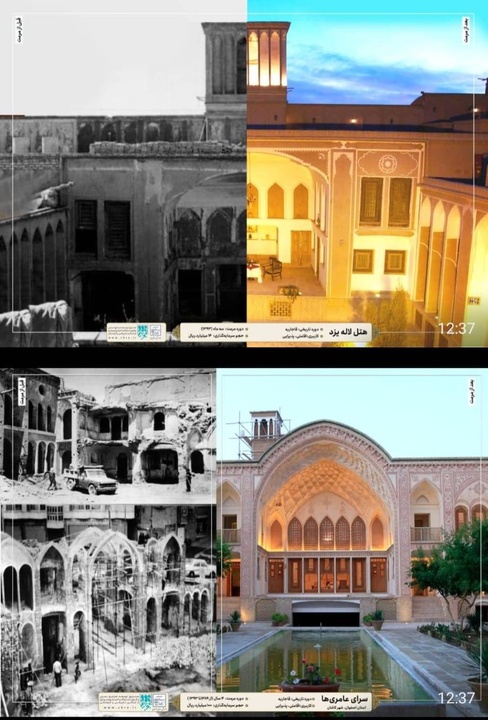 اقبال به احیای بناهای تاریخی امیدوارکننده است